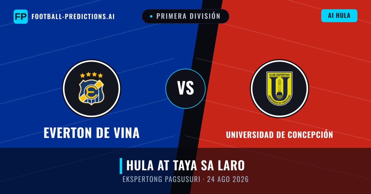 Everton de Vina vs Universidad de Concepción — hula at preview ng laban