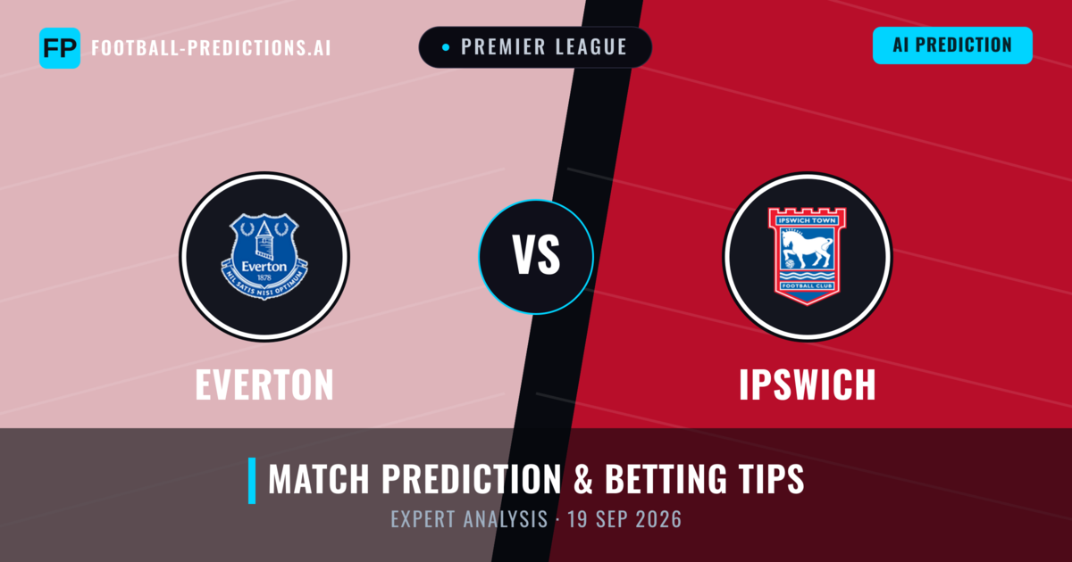 Everton vs Ipswich — match prediction & preview