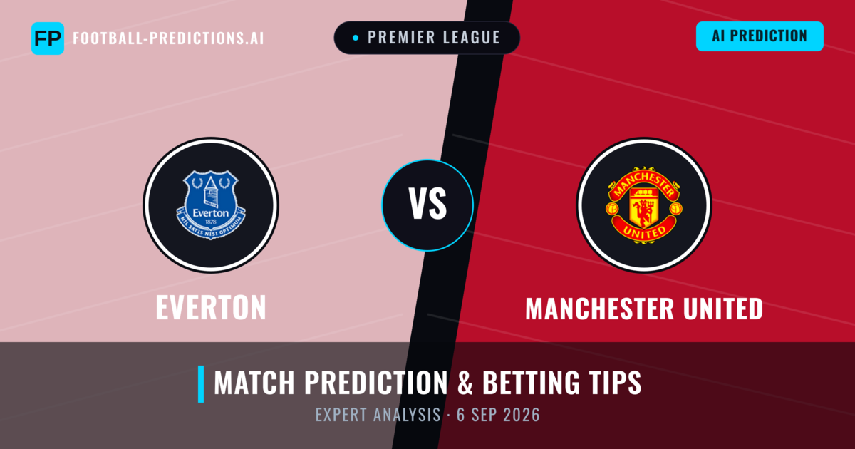 Everton vs Manchester United — match prediction & preview