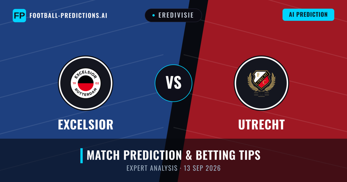 Excelsior vs Utrecht — match prediction & preview