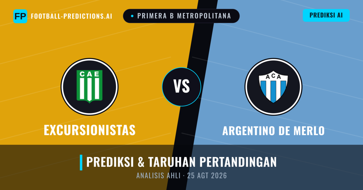 Excursionistas vs Argentino de Merlo — prediksi dan pratinjau pertandingan