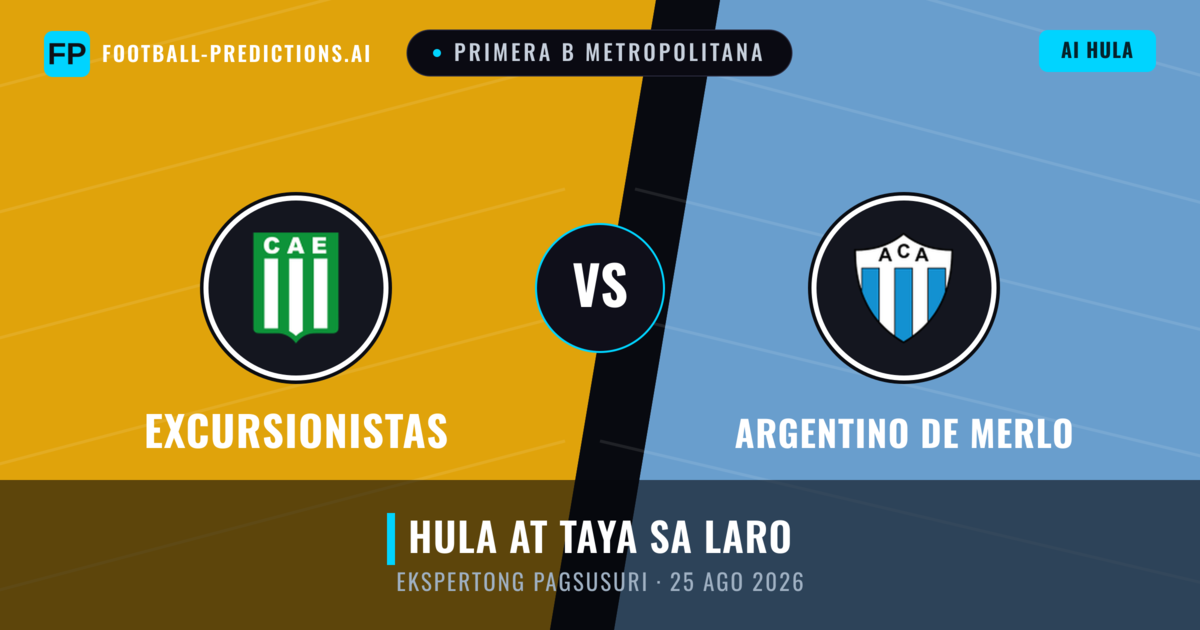 Excursionistas vs Argentino de Merlo — hula at preview ng laban