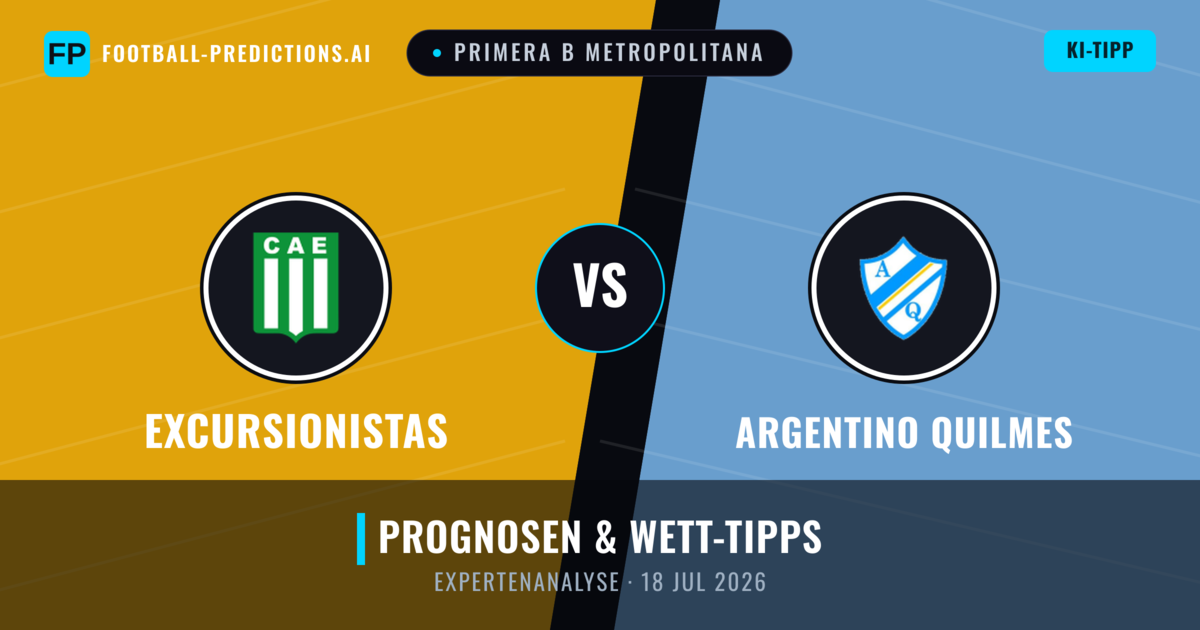 Excursionistas vs Argentino Quilmes — Prognose und Spielvorschau