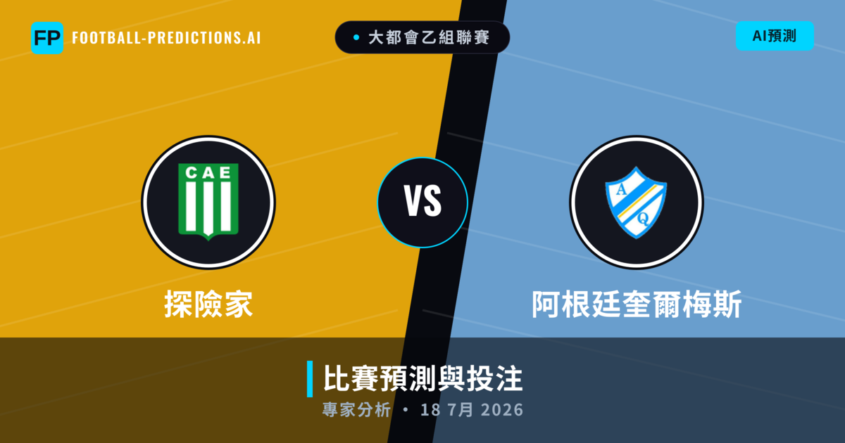 探險家 vs 阿根廷奎爾梅斯 — 比赛预测和前瞻