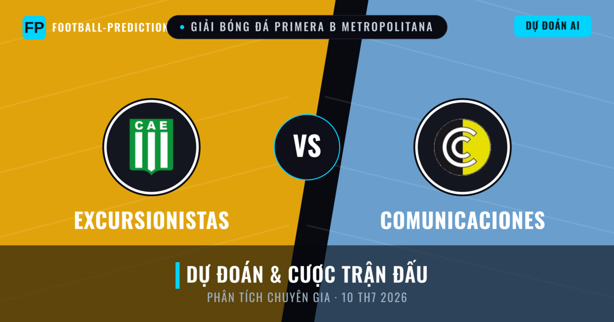 Excursionistas vs Comunicaciones — dự đoán và xem trước trận đấu
