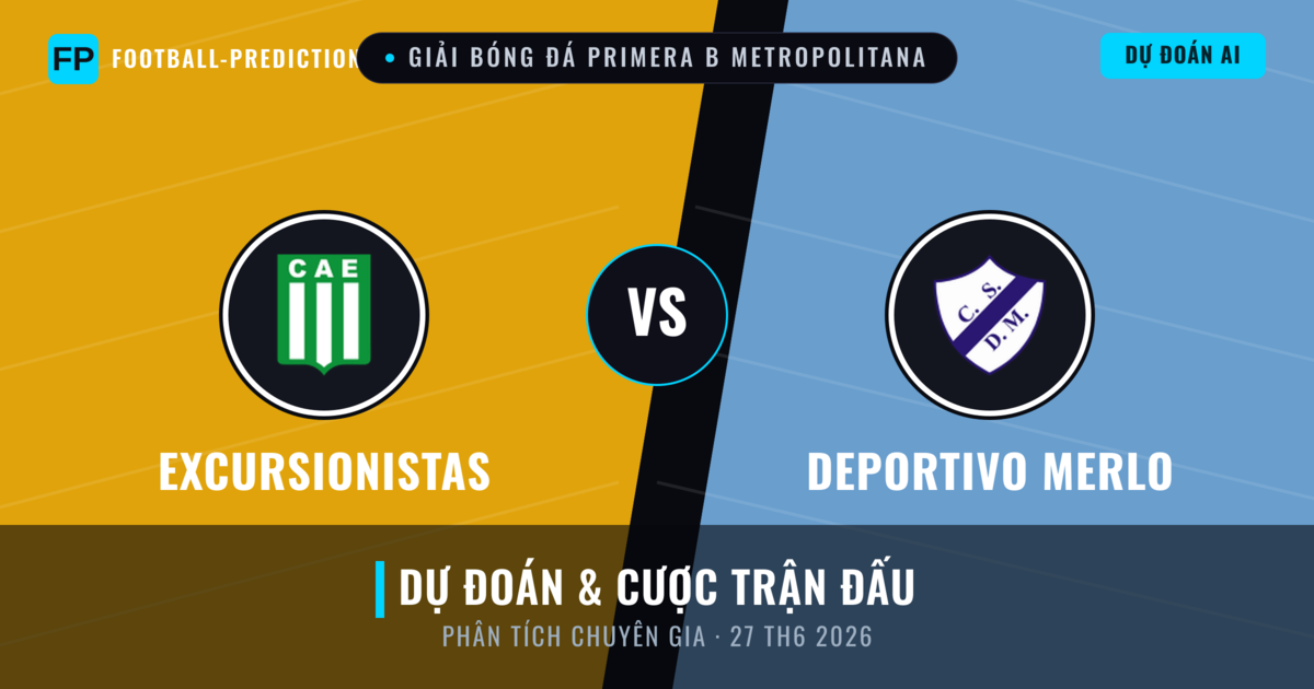 Excursionistas vs Deportivo Merlo — dự đoán và xem trước trận đấu