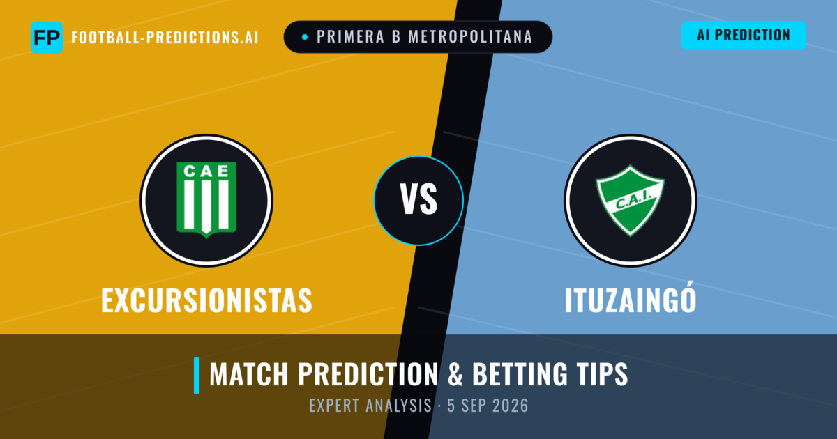 Excursionistas vs Ituzaingó — match prediction & preview