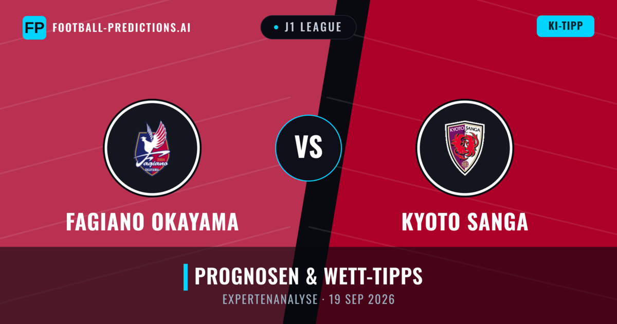 Fagiano Okayama vs Kyoto Sanga — Prognose und Spielvorschau