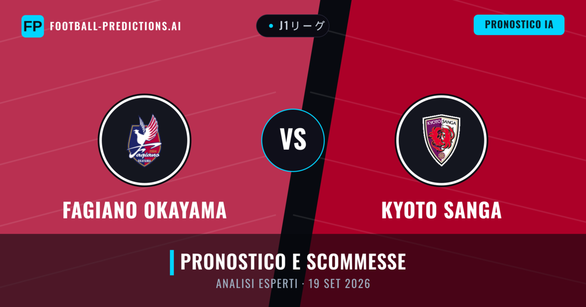 Fagiano Okayama vs Kyoto Sanga — pronostico e anteprima del match