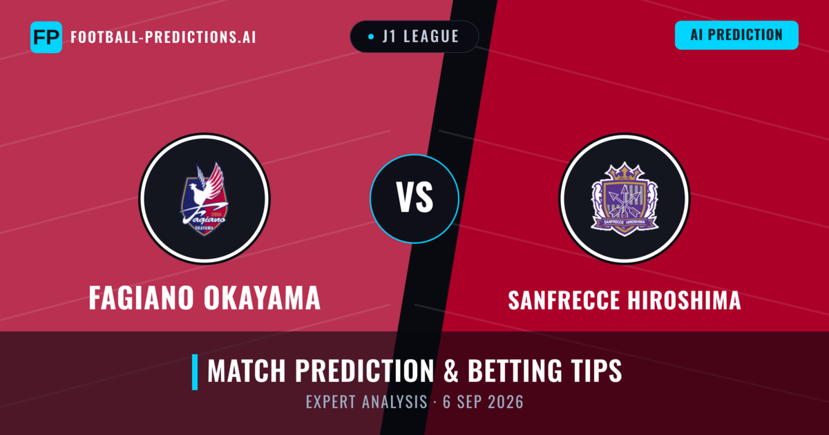 Fagiano Okayama vs Sanfrecce Hiroshima — match prediction & preview