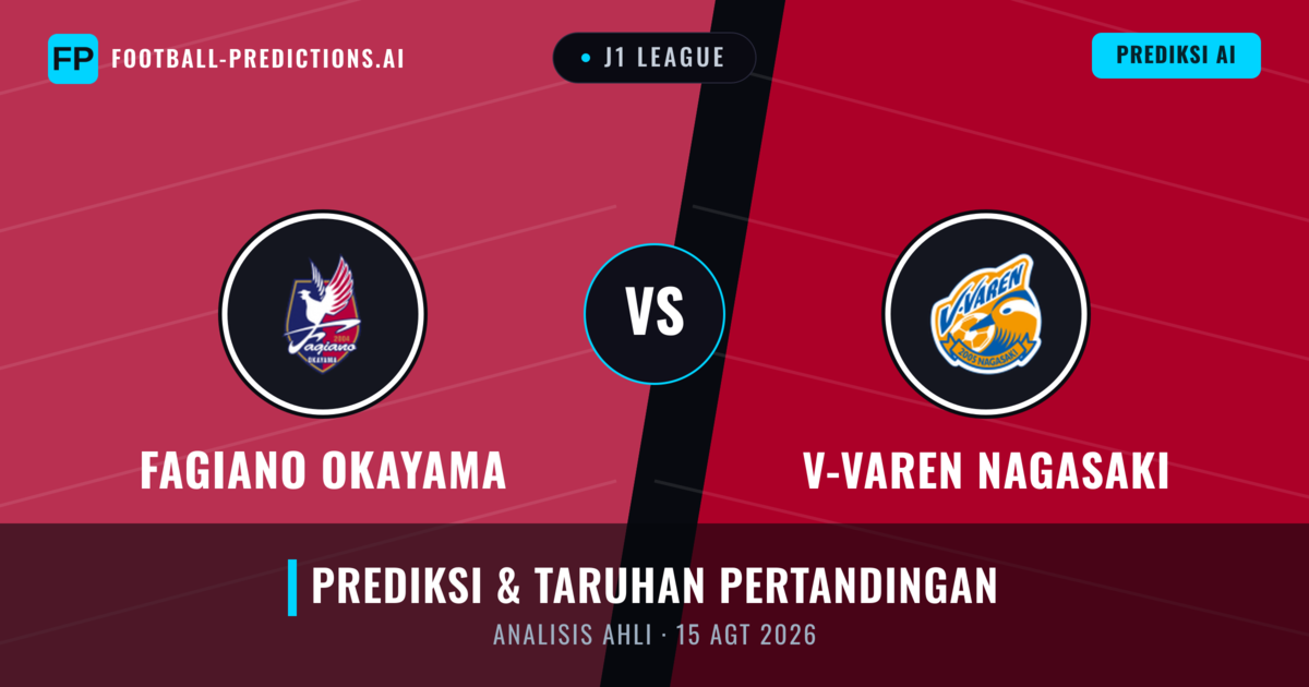 Fagiano Okayama vs V-varen Nagasaki — prediksi dan pratinjau pertandingan