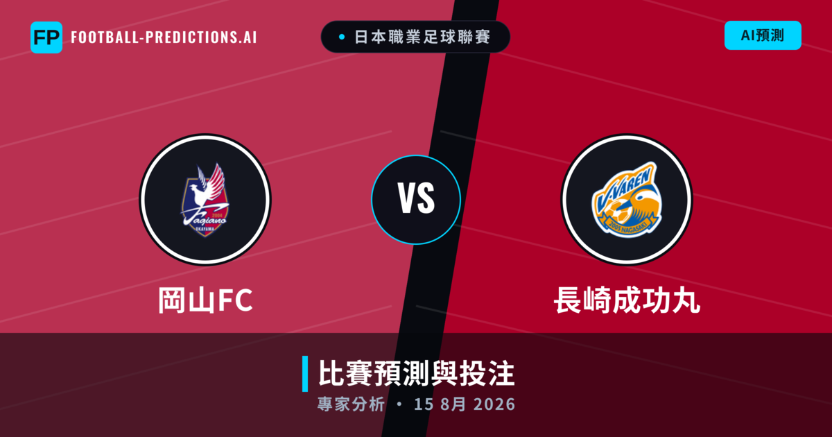 岡山FC vs 長崎成功丸 — 比赛预测和前瞻