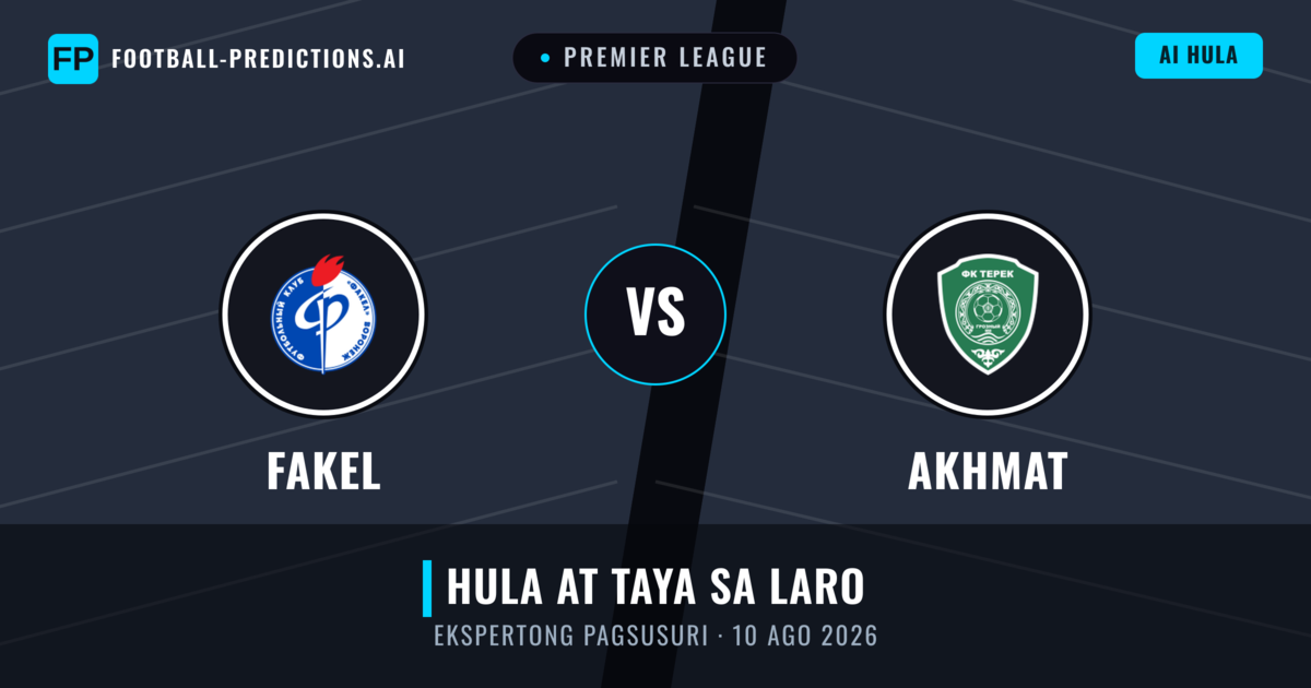 Fakel vs Akhmat — hula at preview ng laban