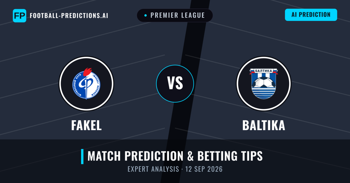 Fakel vs Baltika — match prediction & preview