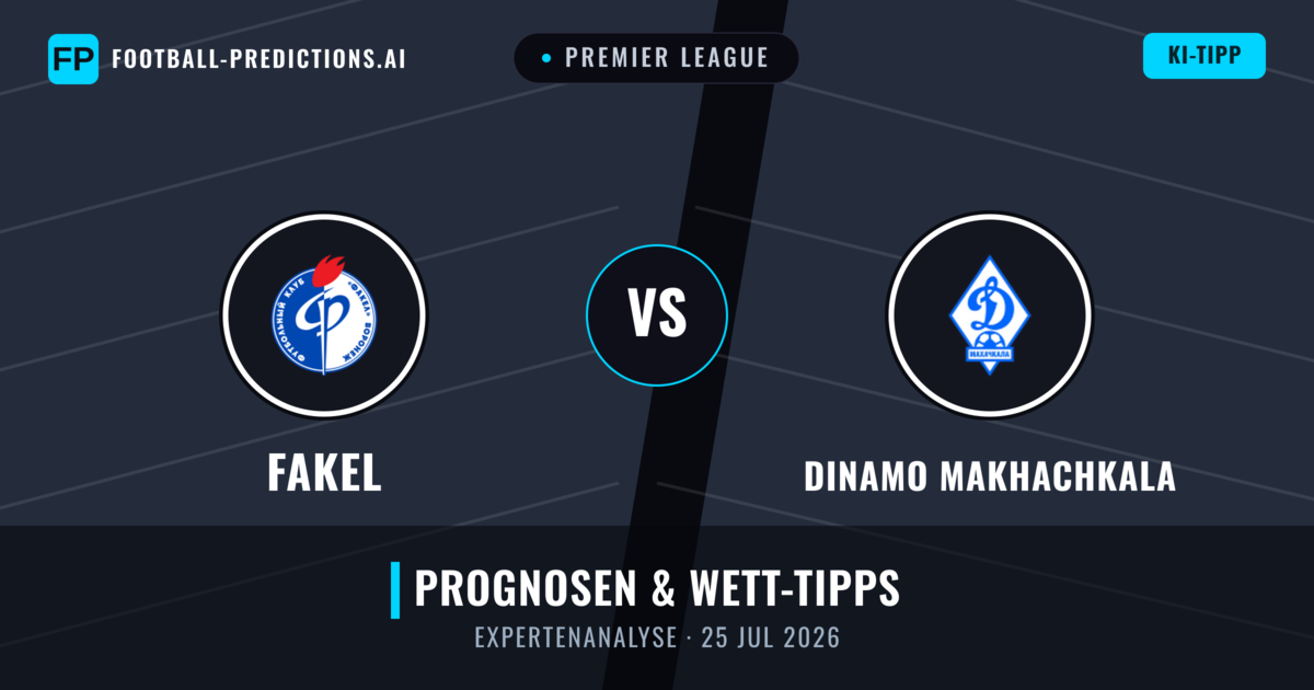 Fakel vs Dinamo Makhachkala — Prognose und Spielvorschau