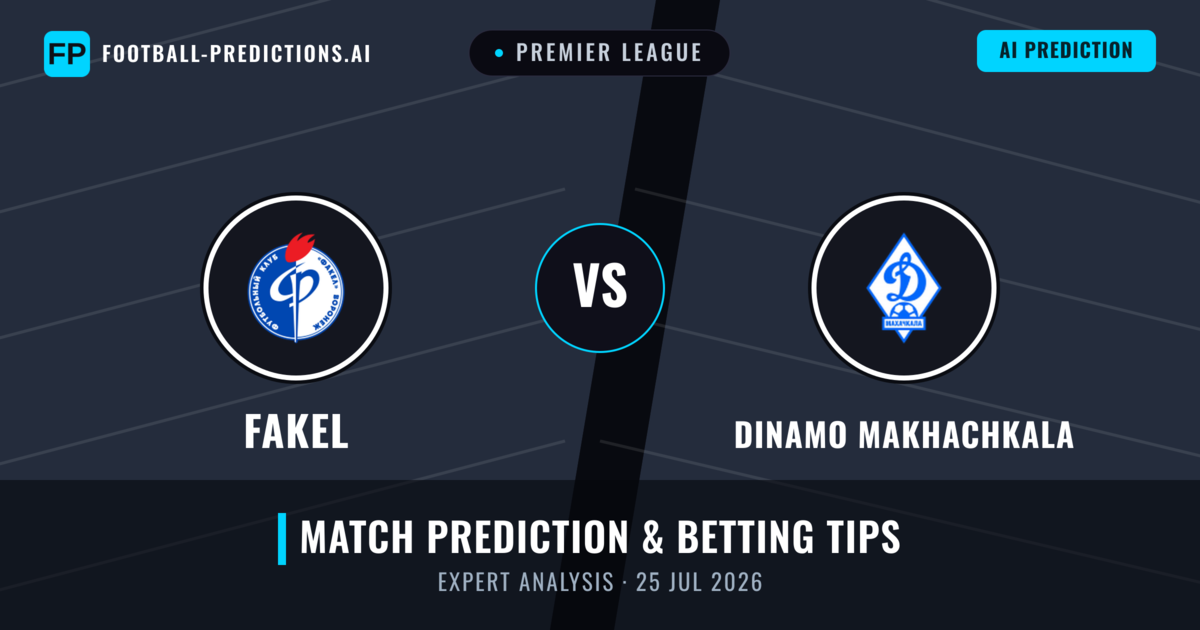 Fakel vs Dinamo Makhachkala — match prediction & preview
