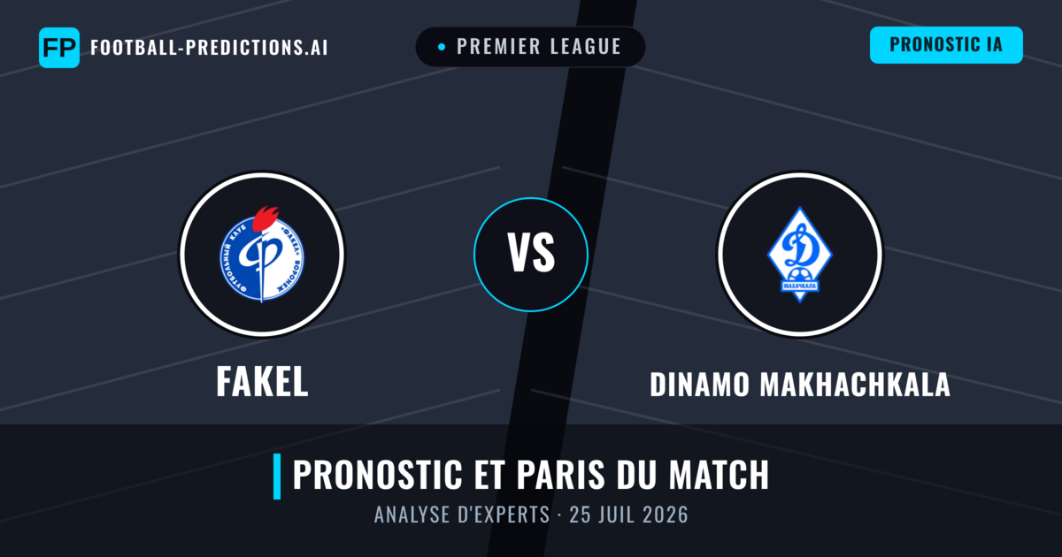 Fakel vs Dinamo Makhachkala — pronostic et avant-match