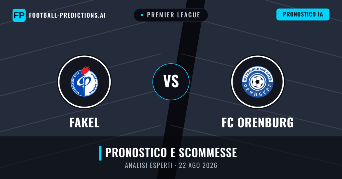 Fakel vs FC Orenburg — pronostico e anteprima del match