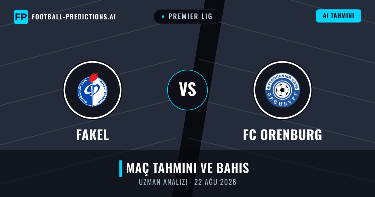Fakel - FC Orenburg — maç tahmini ve önizleme