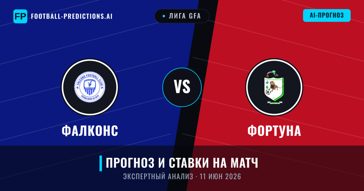 Фалконс – Фортуна — прогноз и превью матча