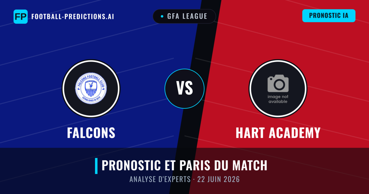 Falcons vs Hart Academy — pronostic et avant-match