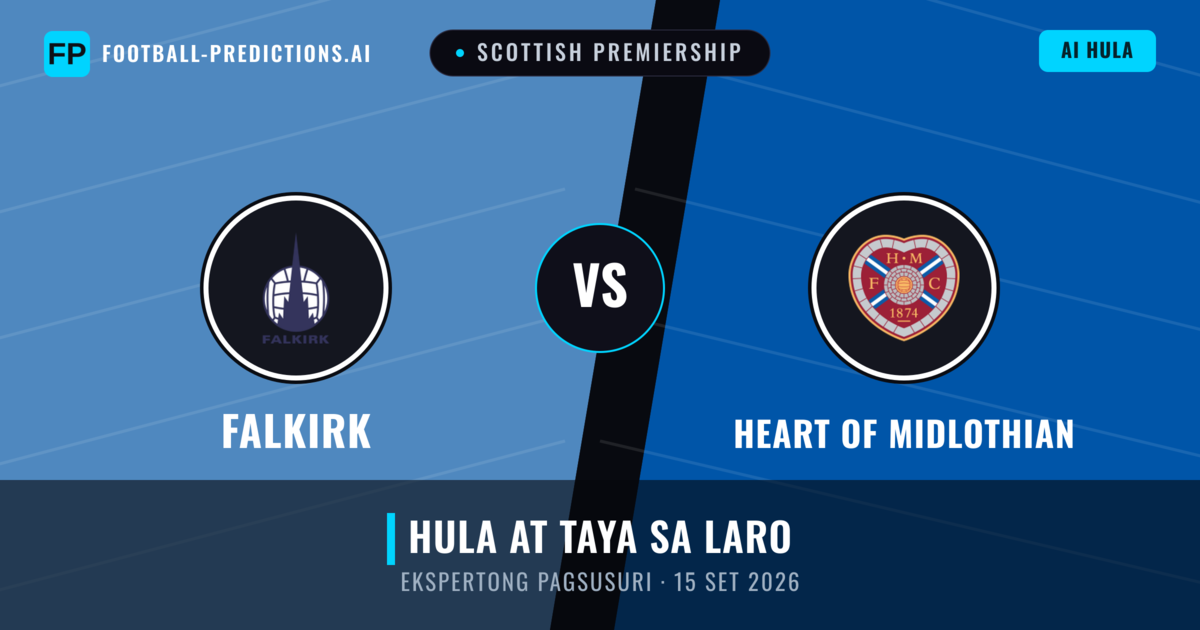Falkirk vs Heart of Midlothian — hula at preview ng laban