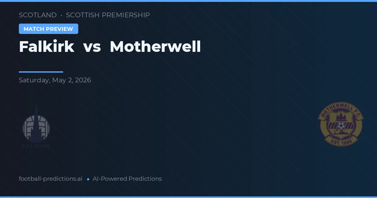 Falkirk vs Motherwell preview