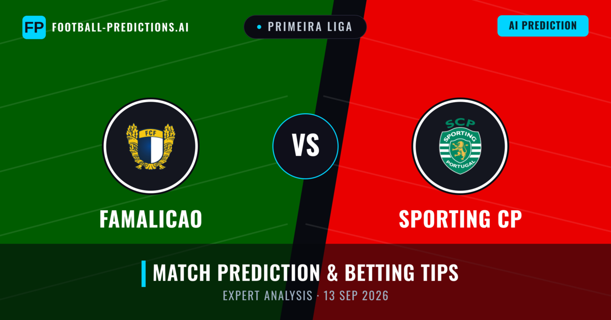 Famalicao vs Sporting CP — match prediction & preview