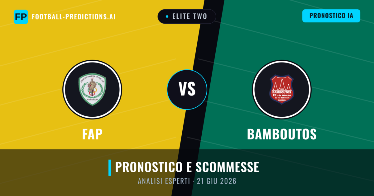 FAP vs Bamboutos — pronostico e anteprima del match