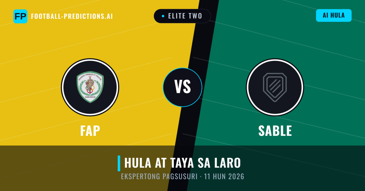 FAP vs Sable — hula at preview ng laban