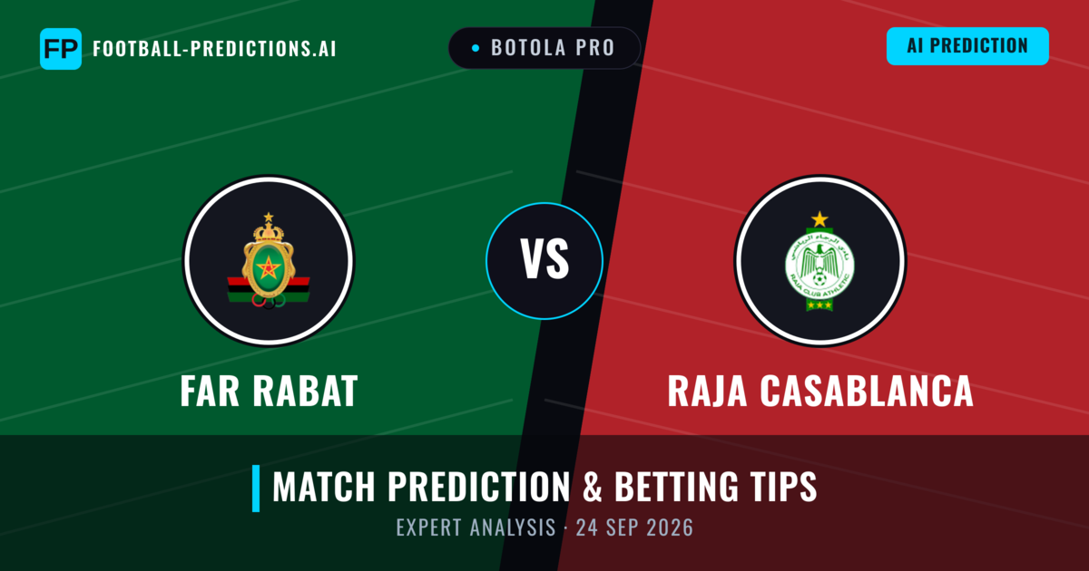 FAR Rabat vs Raja Casablanca — match prediction & preview