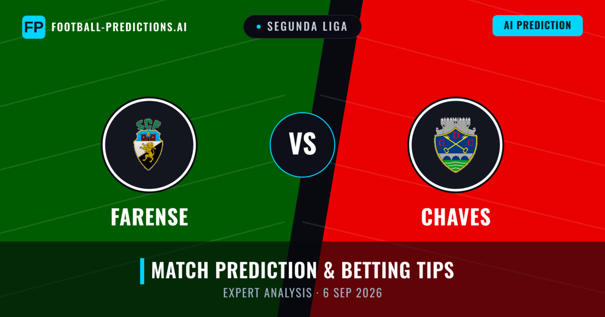 Farense vs Chaves — match prediction & preview