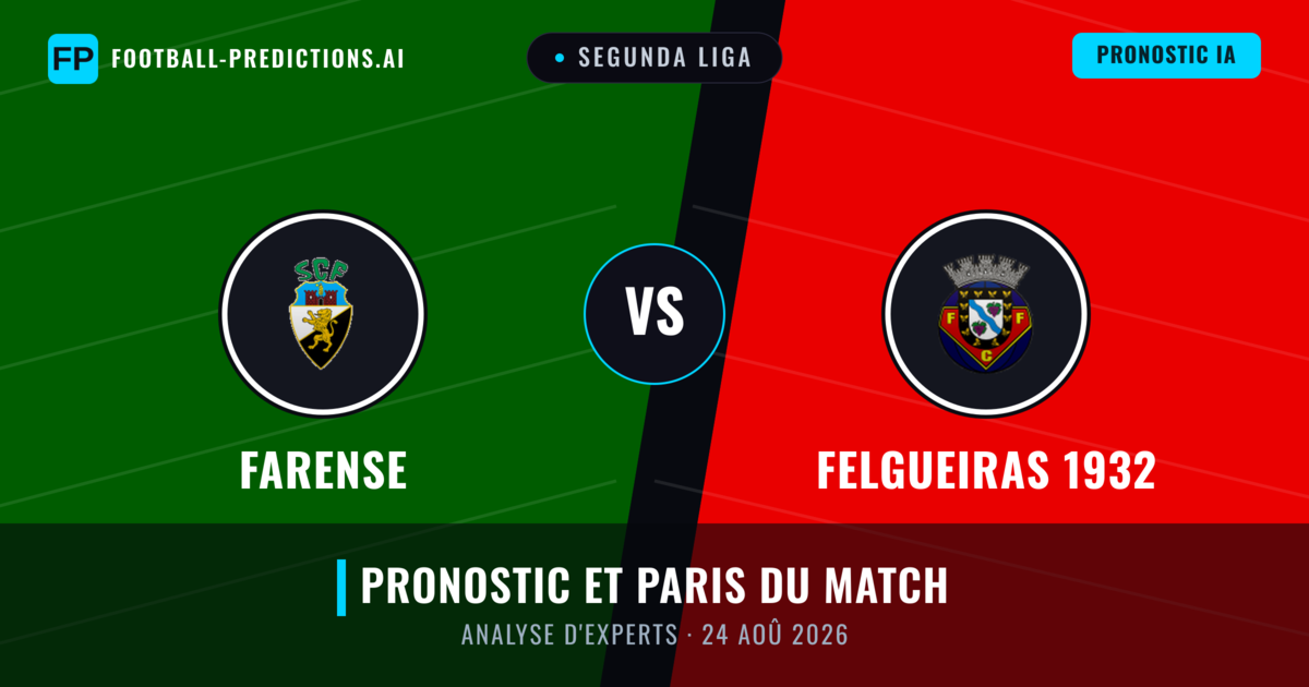 Farense vs Felgueiras 1932 — pronostic et avant-match