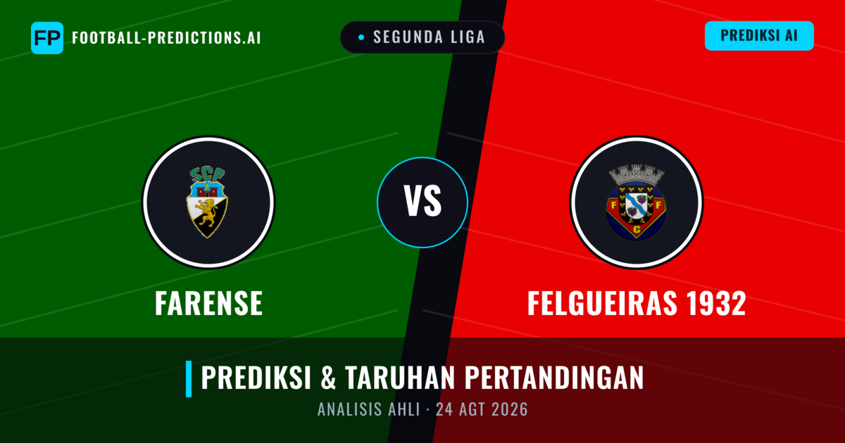 Farense vs Felgueiras 1932 — prediksi dan pratinjau pertandingan