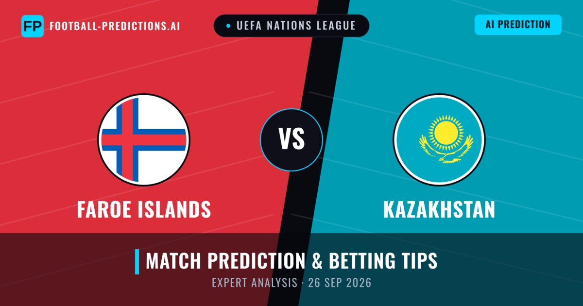 Faroe Islands vs Kazakhstan — match prediction & preview