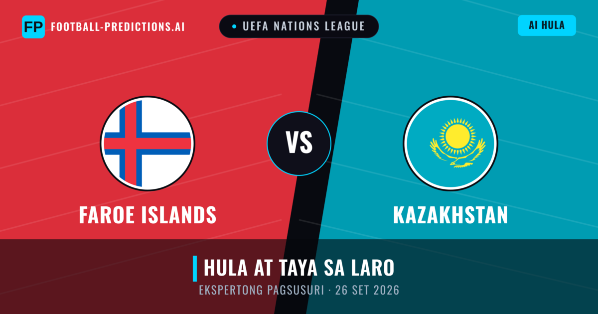 Faroe Islands vs Kazakhstan — hula at preview ng laban