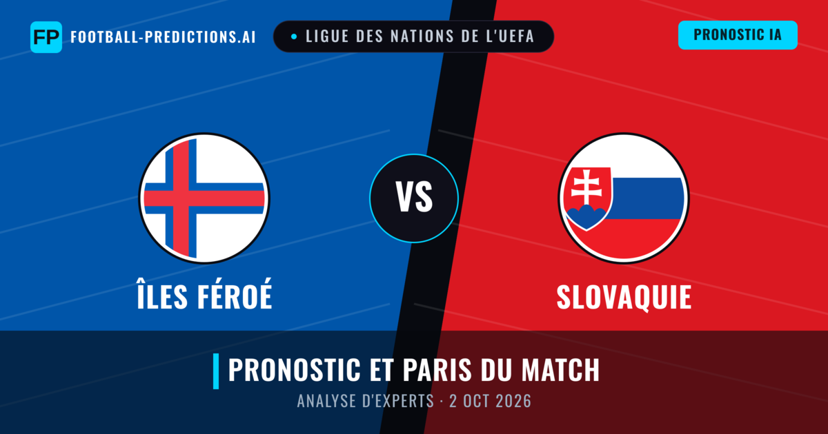 Îles Féroé vs Slovaquie — pronostic et avant-match