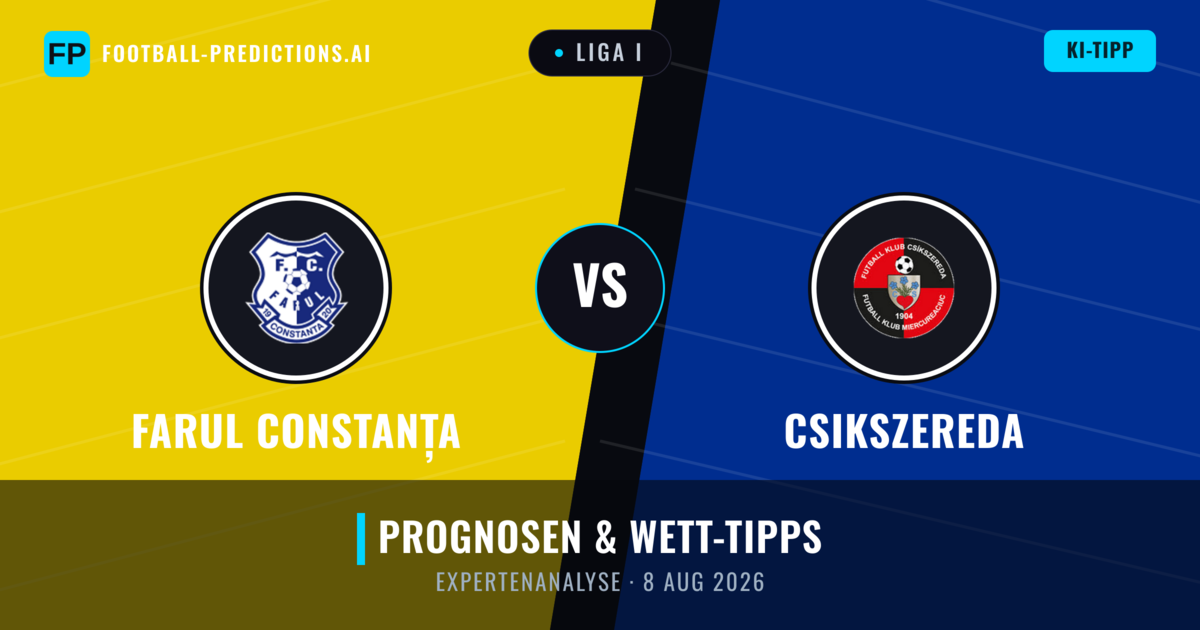 Farul Constanța vs Csikszereda — Prognose und Spielvorschau
