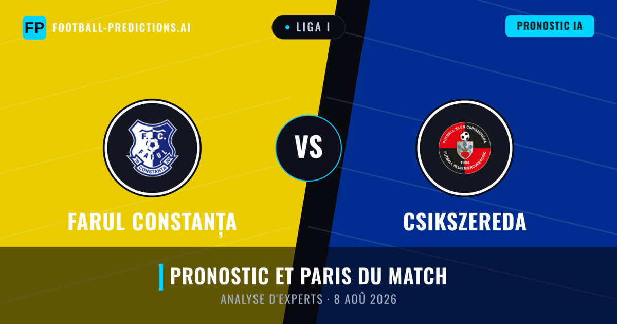 Farul Constanța vs Csikszereda — pronostic et avant-match