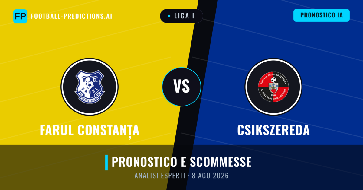 Farul Constanța vs Csikszereda — pronostico e anteprima del match