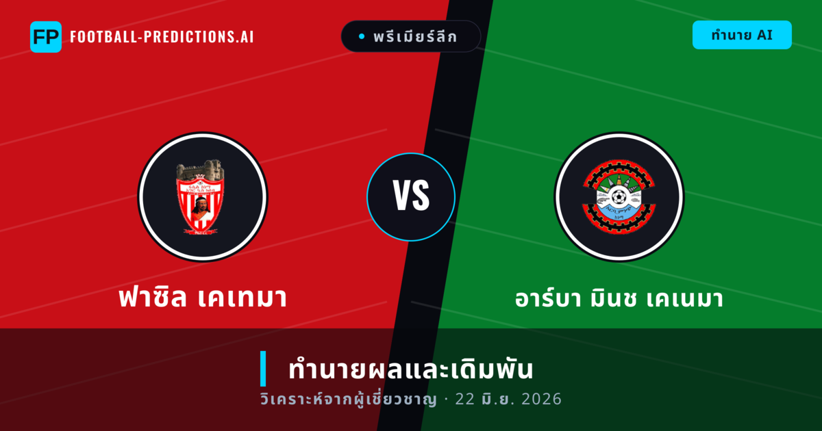 ฟาซิล เคเทมา พบ อาร์บา มินช เคเนมา — ทำนายผลและพรีวิวการแข่งขัน