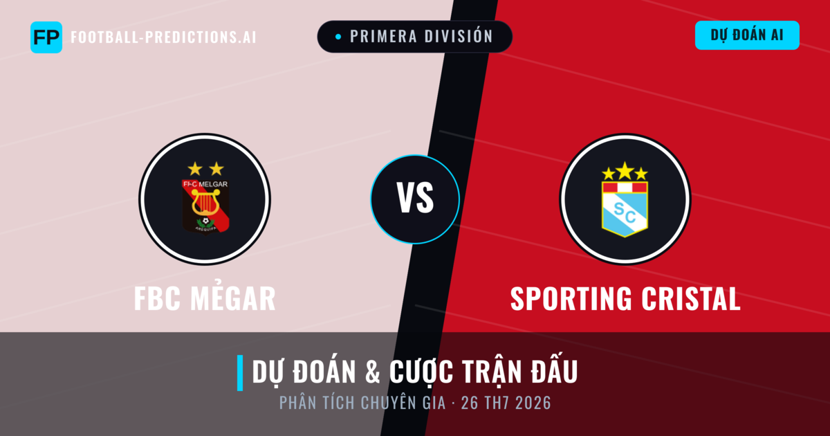 FBC Mẻgar vs Sporting Cristal — dự đoán và xem trước trận đấu
