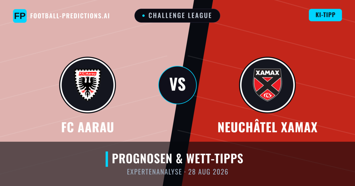 FC Aarau vs Neuchâtel Xamax — Prognose und Spielvorschau