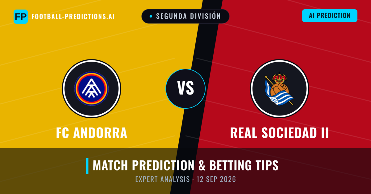 FC Andorra vs Real Sociedad II — match prediction & preview