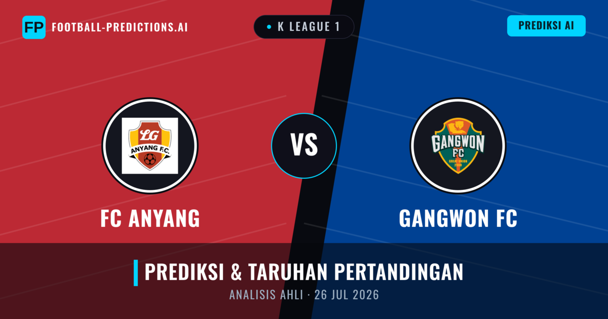 FC Anyang vs Gangwon FC — prediksi dan pratinjau pertandingan