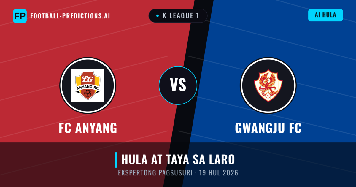 FC Anyang vs Gwangju FC — hula at preview ng laban