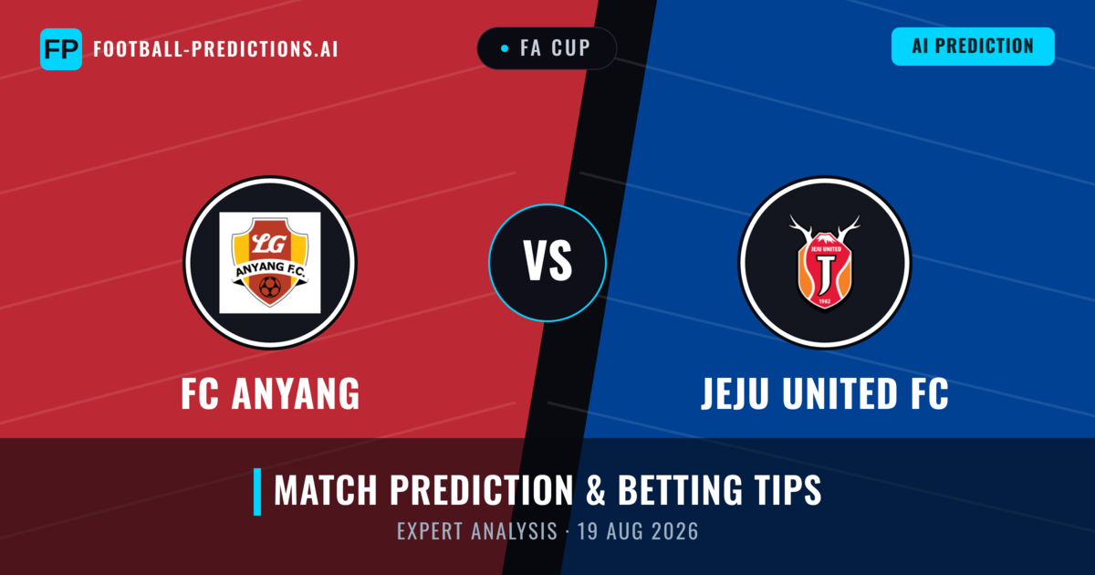 FC Anyang vs Jeju United FC — match prediction & preview