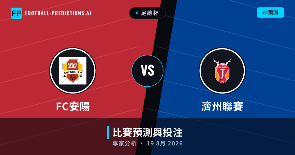 FC安陽 vs 濟州聯賽 — 比赛预测和前瞻
