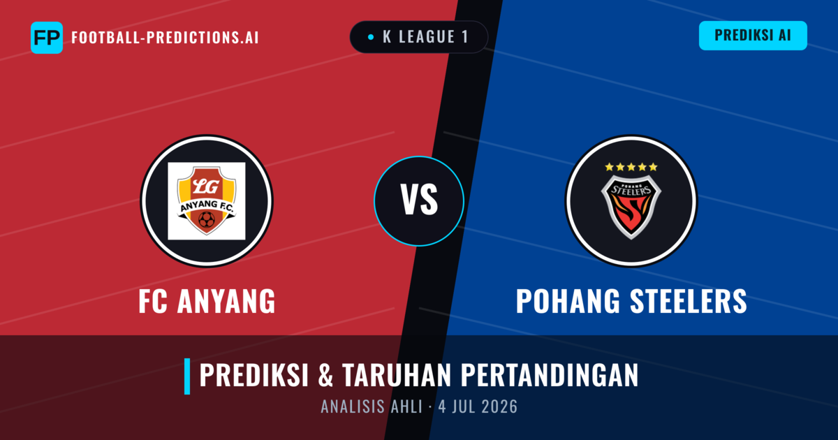 FC Anyang vs Pohang Steelers — prediksi dan pratinjau pertandingan