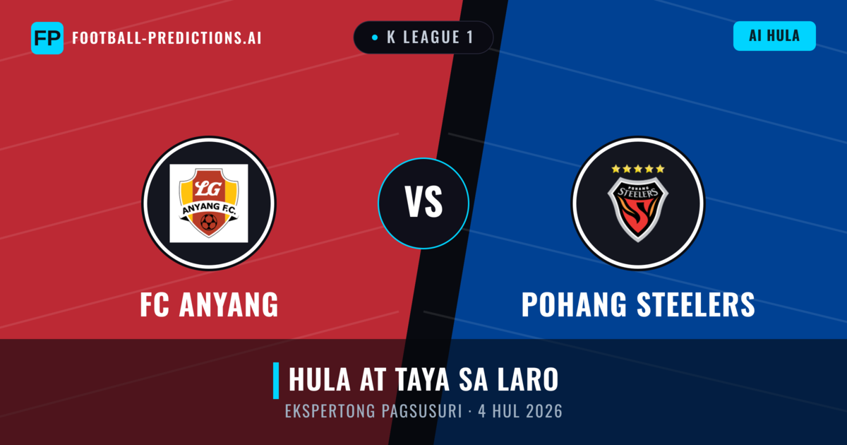 FC Anyang vs Pohang Steelers — hula at preview ng laban
